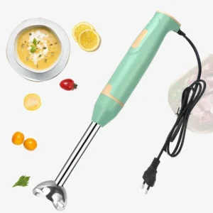 Liquidificador de mão HOMEFISH, moedor elétrico de alimentos e vegetais, mixer portátil para smoothies e molhos.