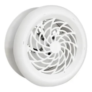 Exaustor Residencial Axial 250mm E25 Aero Delta Branco + Nf