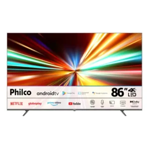 Smart Tv 86 Qled Philco P86kaa Uhd 4k Android Tv Dolby Audio Hdr 110/220v