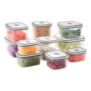 Kit Potes Herméticos Electrolux Com 10 Unidades Transparente Transparente