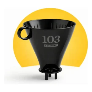 Coador De Café 103 Sanremo Preto Suporte Para Filtro