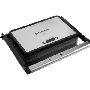 Sanduicheira Cadence Grill Misteira Tostex Elétrico Click Prateado 127v