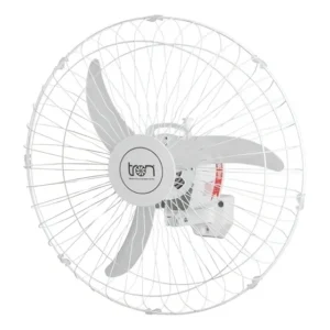 Ventilador de Parede Tron 60cm Branco Bivolt Oscilante 3 Velocidades