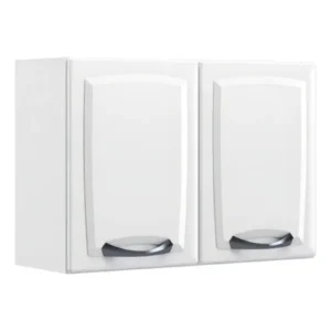 Armário Aéreo Itatiaia Aço 2 Portas New Premium Branco Neve