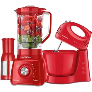 Liquidificador Turbo Power L-99-fr C/ Batedeira B-44r Mondia