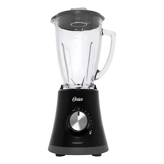 Liquidificador Super Chef Com Copo De Vidro 750w Oster Preto 127v