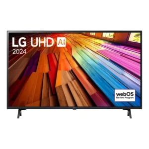 Smart Tv 4k 43" Lg Uhd 43ut8000 Processador a5 Ger7 AI Alexa Chromecast integrado Otimizador de Jogos webOS 24