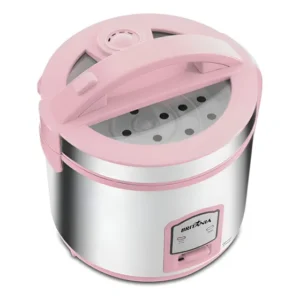 Panela De Arroz Elétrica Britânia Rosa 10 Xícaras Rosa 220v Rosa-claro 220v