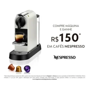 Cafeteira Citiz 1 Litros 1260w Nespresso