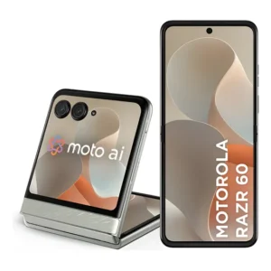 Smartphone Motorola Razr 60 - 256gb 24gb (12gb Ram+12gb Ram Boost) Tela Dobrável 6,9 Poled E Externa 3,6 Moto Ai Camera Ip48 - Branco