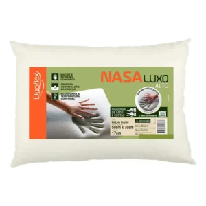 Duoflex Nasa Alto Luxo travesseiro tradicional cor branco