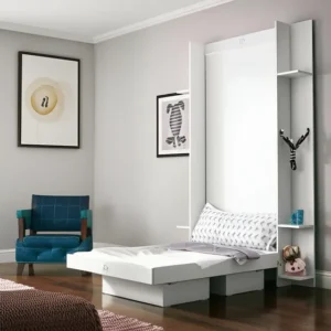 Cama Articulada Solteiro Vertical Com Cv1085 Branco