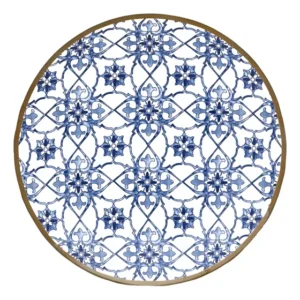 Jogo De Pratos Fundos Em Porcelana Coup Com 6 Peças 21cm Oxf