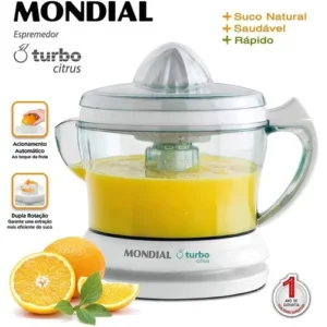 Espremedor Frutas Turbo Citrus Mondial E-01 Branco 127v