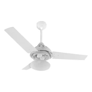 Ventilador De Teto Britânia 3 Em 1 131w Cancun Bvt02b Estrutura Branco Pás Branco Diâmetro 98 cm Material das pás Plástico