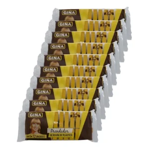 Pregador De Plastico Para Roupas Gina Pacote Com 120 Un