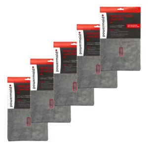 Kit 5 Panos De Chão Furo 100% Microfibra 60x50 Alta Absorção