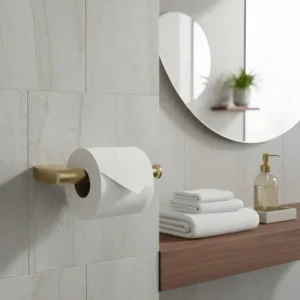 Papeleira Deca You Dourada 25x178x71mm