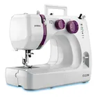 Máquina De Costura Elgin 9 Pontos Prátika JX-2051 Luz Led Costura 8 Camadas Jeans Portátil Branca - Imagem 9
