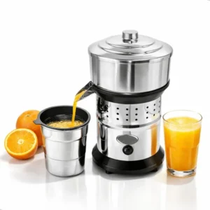 Espremedor Suco Laranja Elétrico 500w Extrator Industrial Cinza 127/220v 60hz