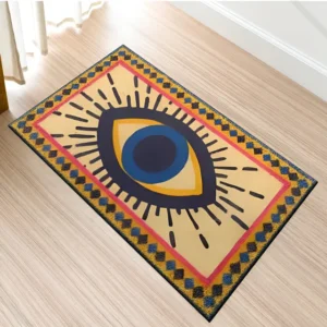 Tapete Capacho Digital Auge 50x80 Antiderrapante Cor Marrom-claro