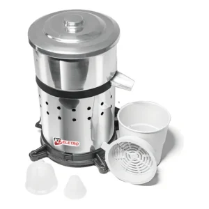 Extrator Espremedor De Sucos Laranja Inox 500w Profissional Cor Prateado Frequência 60hz