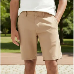 Bermuda Básica Masculina Chino Sarja Estilo Hering