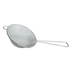 Peneira Fina Aramfactor Prateada 16 cm BTC Aramado Coar Chá/Suco