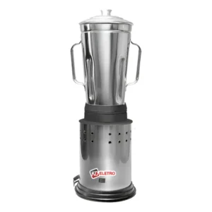 Liquidificador Triturador Industrial 4 Litros Baixa Rotação Prateado 127/220v
