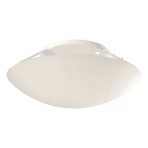 Luminária Plafon Solari Redondo 60w P/ 2 Lâmpadas Taschibra Cor Branco