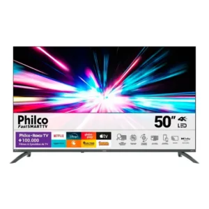 Smart Tv Philco 50 Polegadas Led 4k Roku Tv Ptv50va4regb