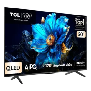 Tv Smart Tcl Qled 50 4k 50p7k Uhd Lcd Dolby Vision Google