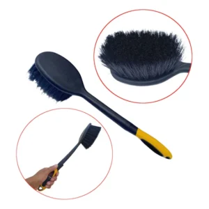 Escova Longa Para Limpeza Caixa Rodas Motor Moto Carro 42cm