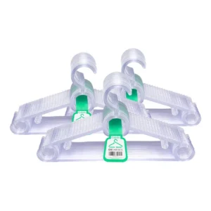 Cabide Cs Cabides De Acrilico Kit De 50 Unidades Cor Transparente Para Roupas Camisas Caças Camisetas Bluzas Vestidos Jaquetas Ternos