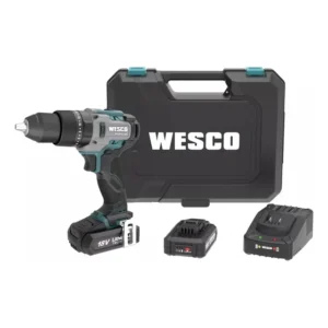 Furadeira E Parafusadeira De Impacto 18v 2bat Ws2419k2 Wesco Azul 127/220v 60