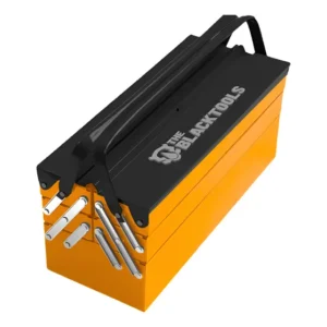 Caixa Ferramentas Sanfonada Profissional 5 Gavetas Amarelo