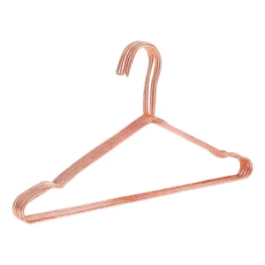 Kit Com 20 Unidades Cabides De Aço Trançados Diversas Cores