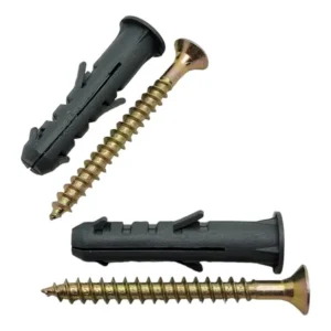 250 Parafusos Phillips c/bucha 8Anel 8mm - Total 500pçs