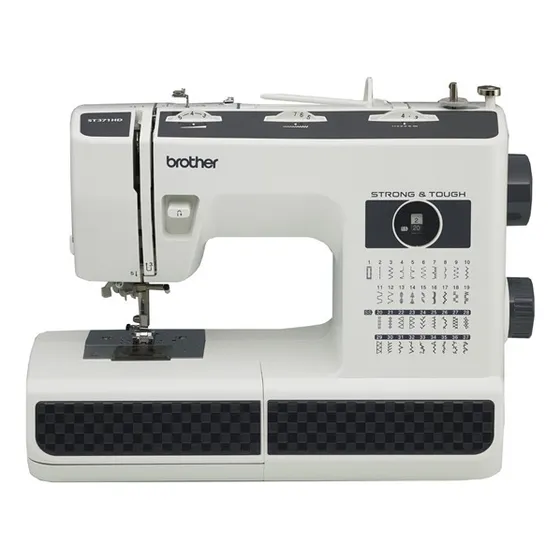 Máquina De Costura Brother St371hd Com 37 Pontos 220v Branco 220v