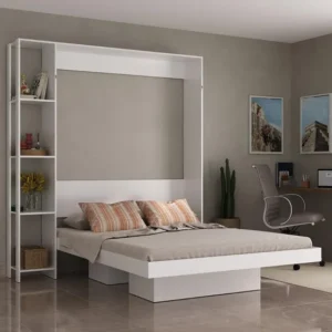 Cama de Casal Articulada para Colchão 138x188cm Multimóveis MP4380 Cor Branco