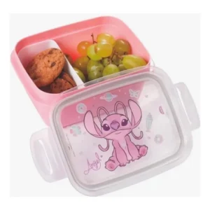 Marmita Infantil Plasútil Com Trava Ideal Lancheira Escolar