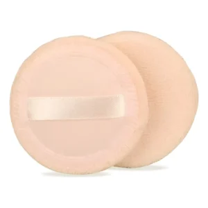 Kit 2 Unidades De Esponjas Veludo Para Pó Compacto Maquiagem