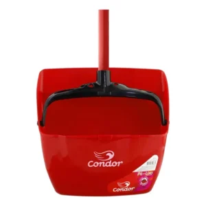 Pá Lixo Coletora De Lixo Articulada Caçamba Dobrável Condor Vermelho