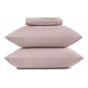 1,93m X2,03m X40cm Jg De Cama Simp 3pc Malha 100% Algodão