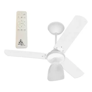 Ventilador De Teto Delta Light Inverter Branco 3 Pás 90 Cm 60hz Branca Branco Mdf 3