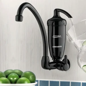Filtro Com Torneira Acqua Bella Parede Black Lorenzetti Cor Preto