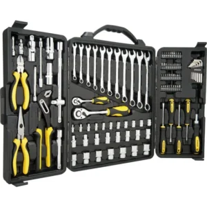 Kit de Ferramentas Manuais Stanley Modelo STMT81243 Acompanha Estojo e 110 Peças Multiferramentas