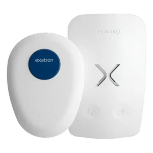Campainha Residencial Sem Fio Wireless Bivolt Exatron Prateado 127/220v