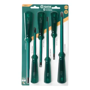 Jogo De Chave Fenda/phillips Isolada 6 Peças St08041l Sata