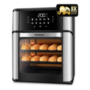 Fritadeira Air Fryer Forno Oven 12L, Mondial, 2200W - AFON-12L-BI